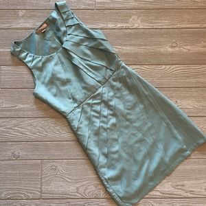 Love21 Dusty Blue Aqua Cocktail Dress - Small